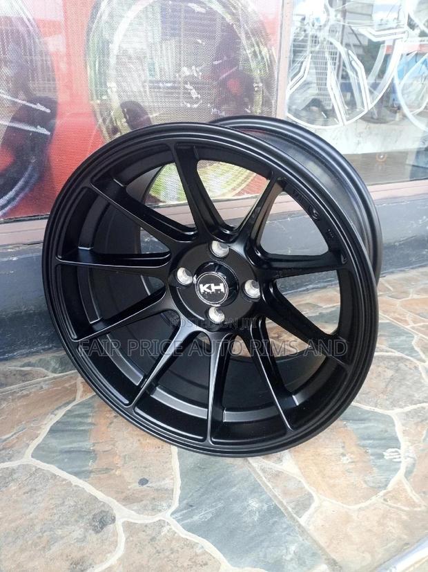 Rims Size 15/4/100 Offset Black