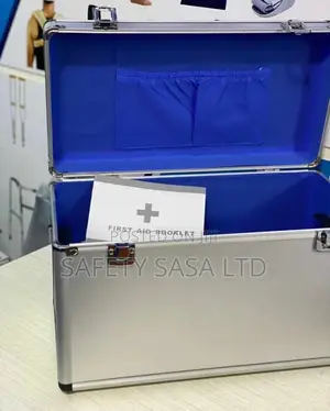 Aluminum First Aid Kit: First Aid Kit Box