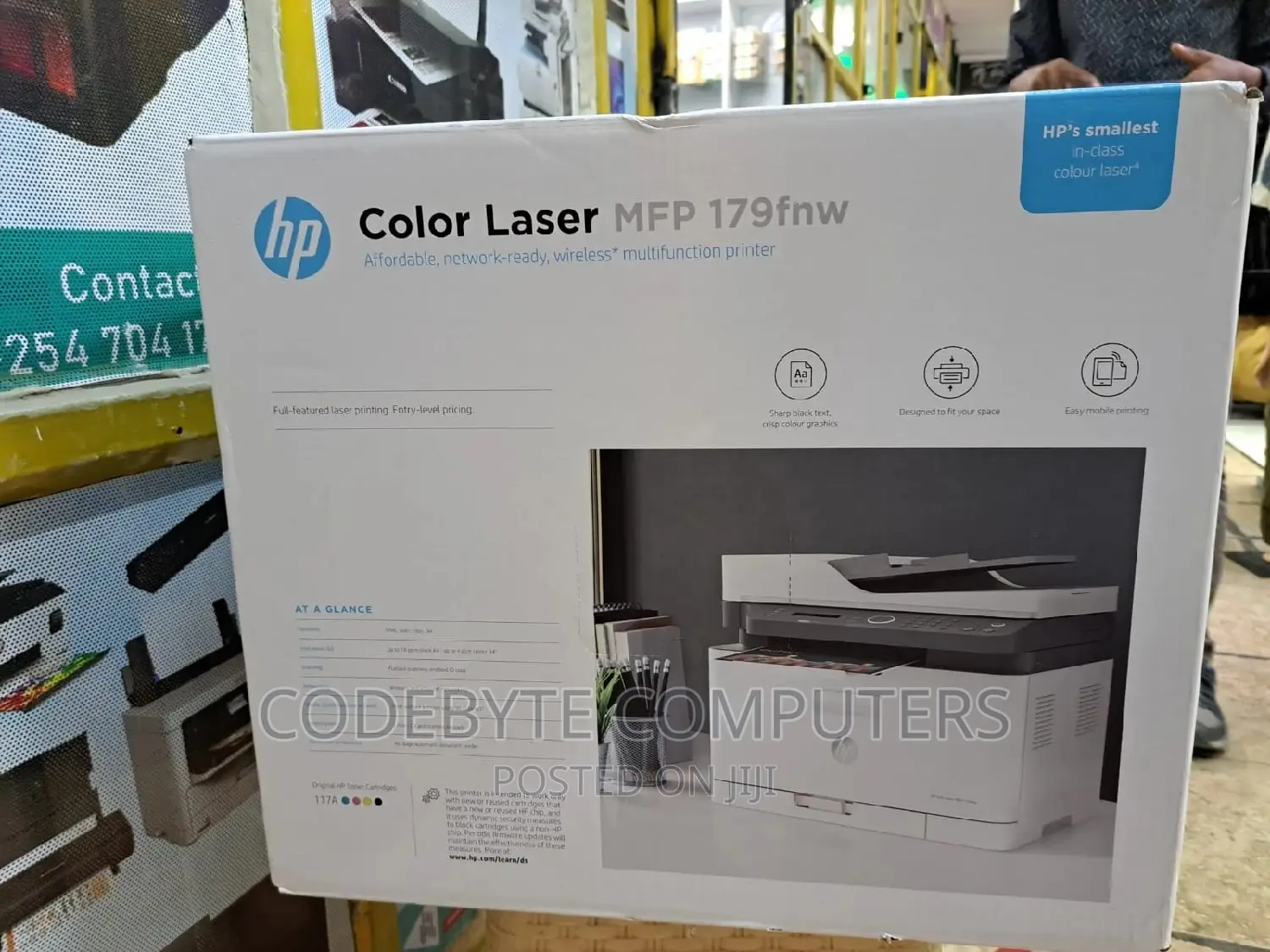 Hp Laser Color MFP 179fnw Printer