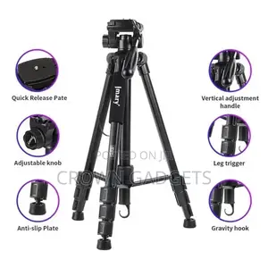 Professional Tripod Camera Stand for DSLR Cameras
