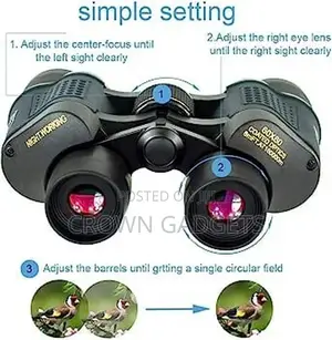 60 X 60 Hd Professional Binoculars With Night Vision