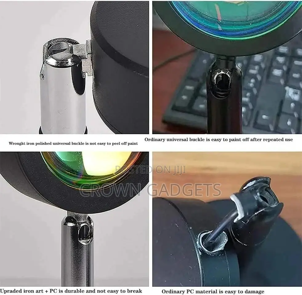 Changing Projector LED Lights Floor Lamp Rainbow