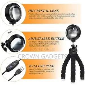Sunset Light Projector With 24keys Remote
