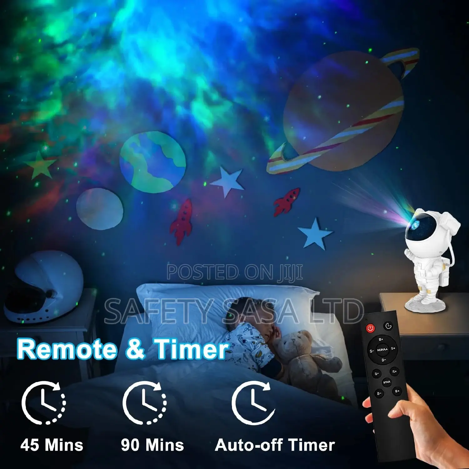 Astronaut Light Projector for Kids,Astronaut Star Projector,