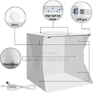 Light Soft Box Photo Background Kit Large