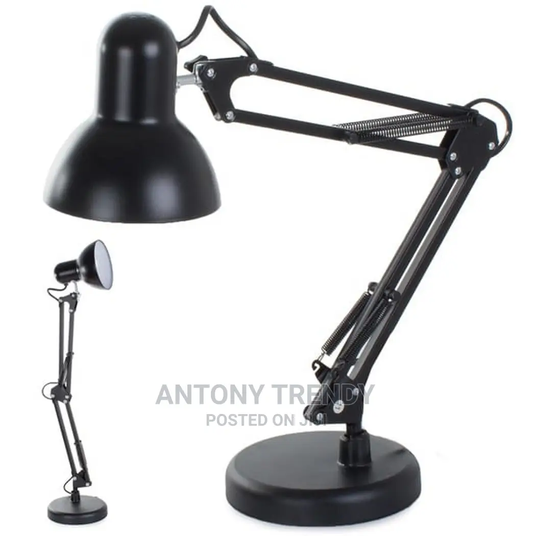 Black Desk Lamp With Swing Arm