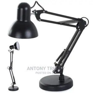 Black Desk Lamp With Swing Arm