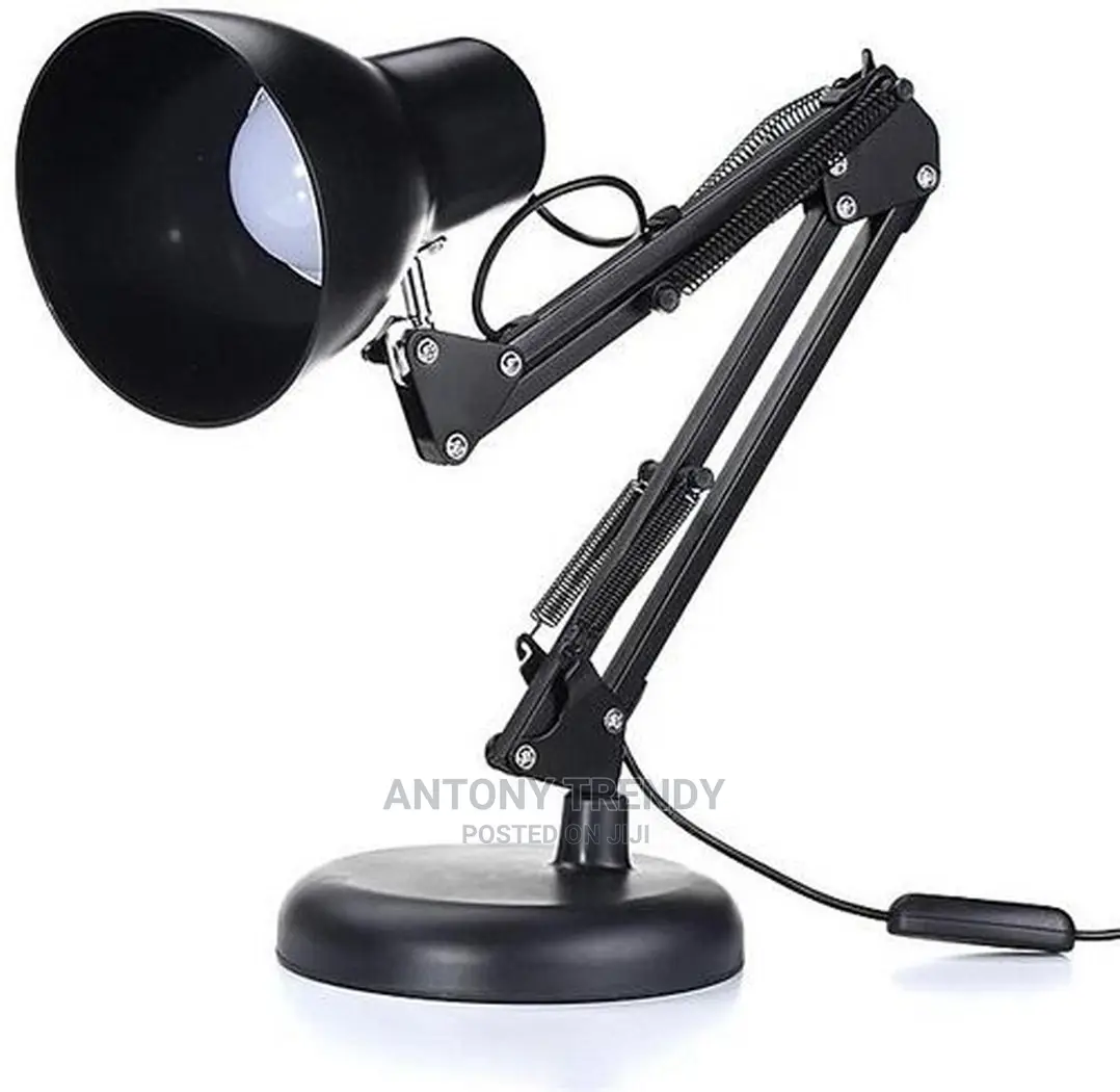 Metal Swing Arm Lamp With CFL