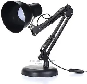 Metal Swing Arm Lamp With CFL