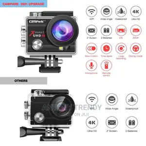 Underwater Waterproof Camera With 2 Batteries