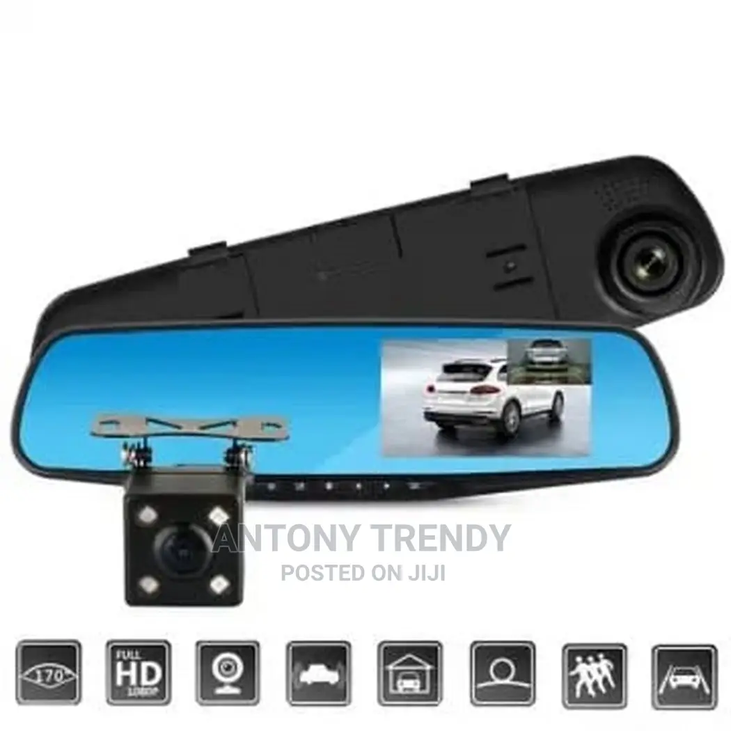 Dual Dash Cam, 1080P Dual Lens Dash