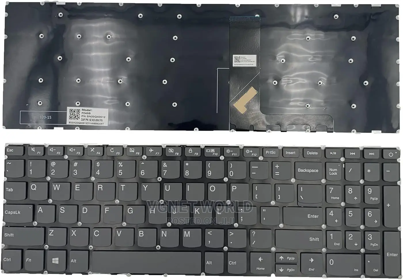 Keyboard Replacement for Lenovo Ideapad 320