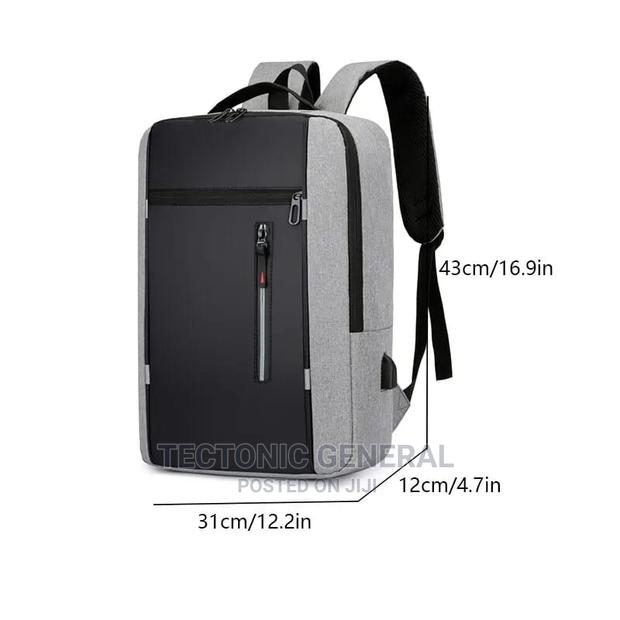 Waterproof Business Backpack Men USB Laptop Backpack - thumbnail 2