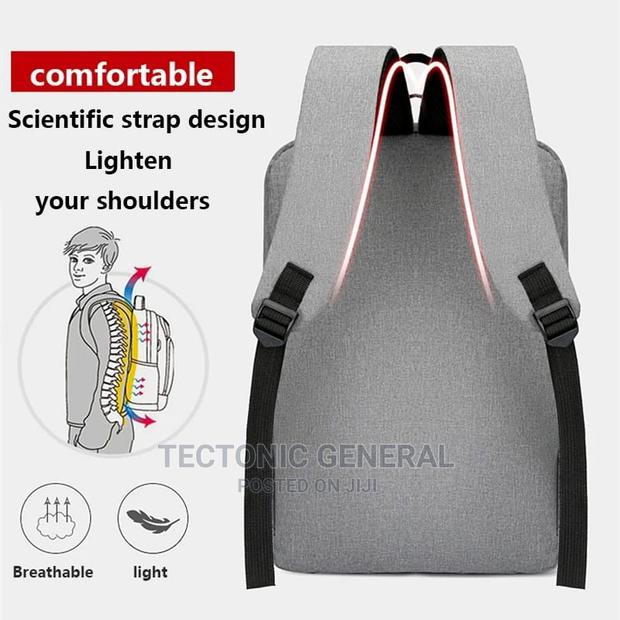 Waterproof Business Backpack Men USB Laptop Backpack - thumbnail 4