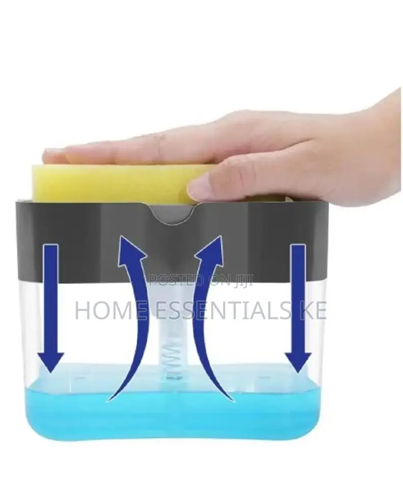 Liquid Soap Dispenser Scrubbing Liquid Detergent Dispenser