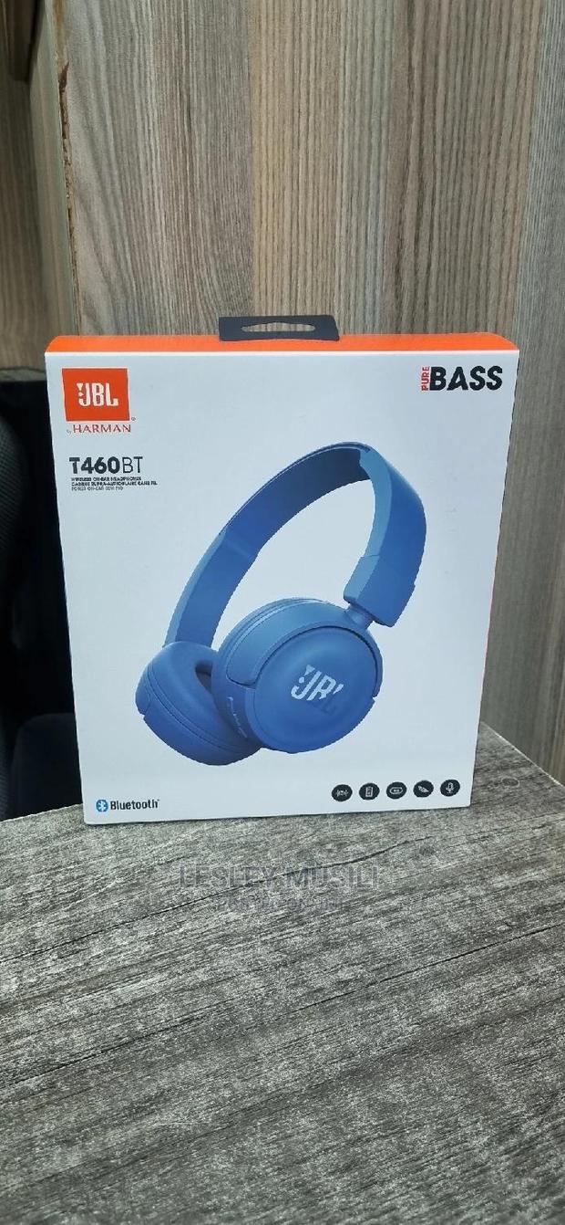 JBL T460 BT Headphones Blue - main view