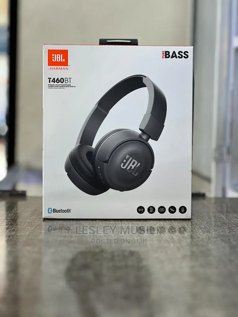 JBL T460bt Pure Bass Black