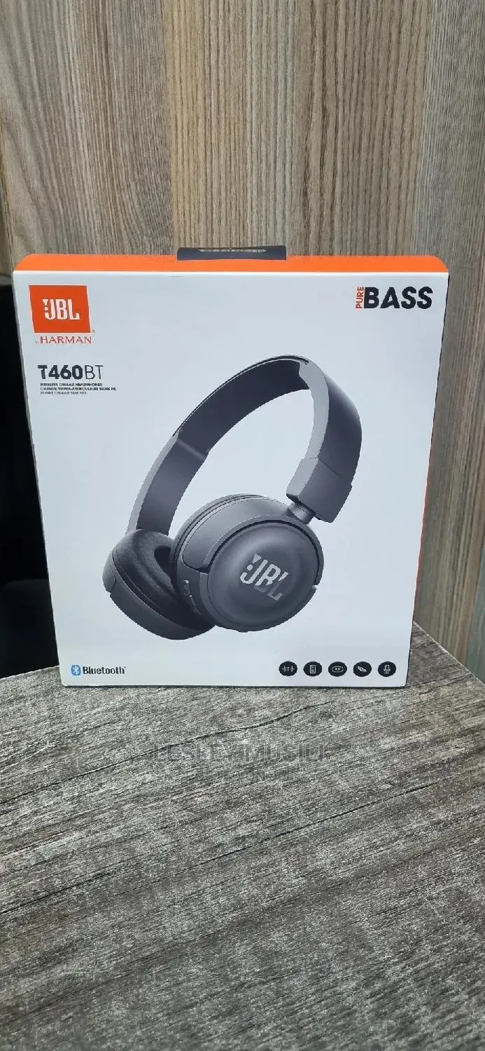 JBL T460bt Pure Bass Black