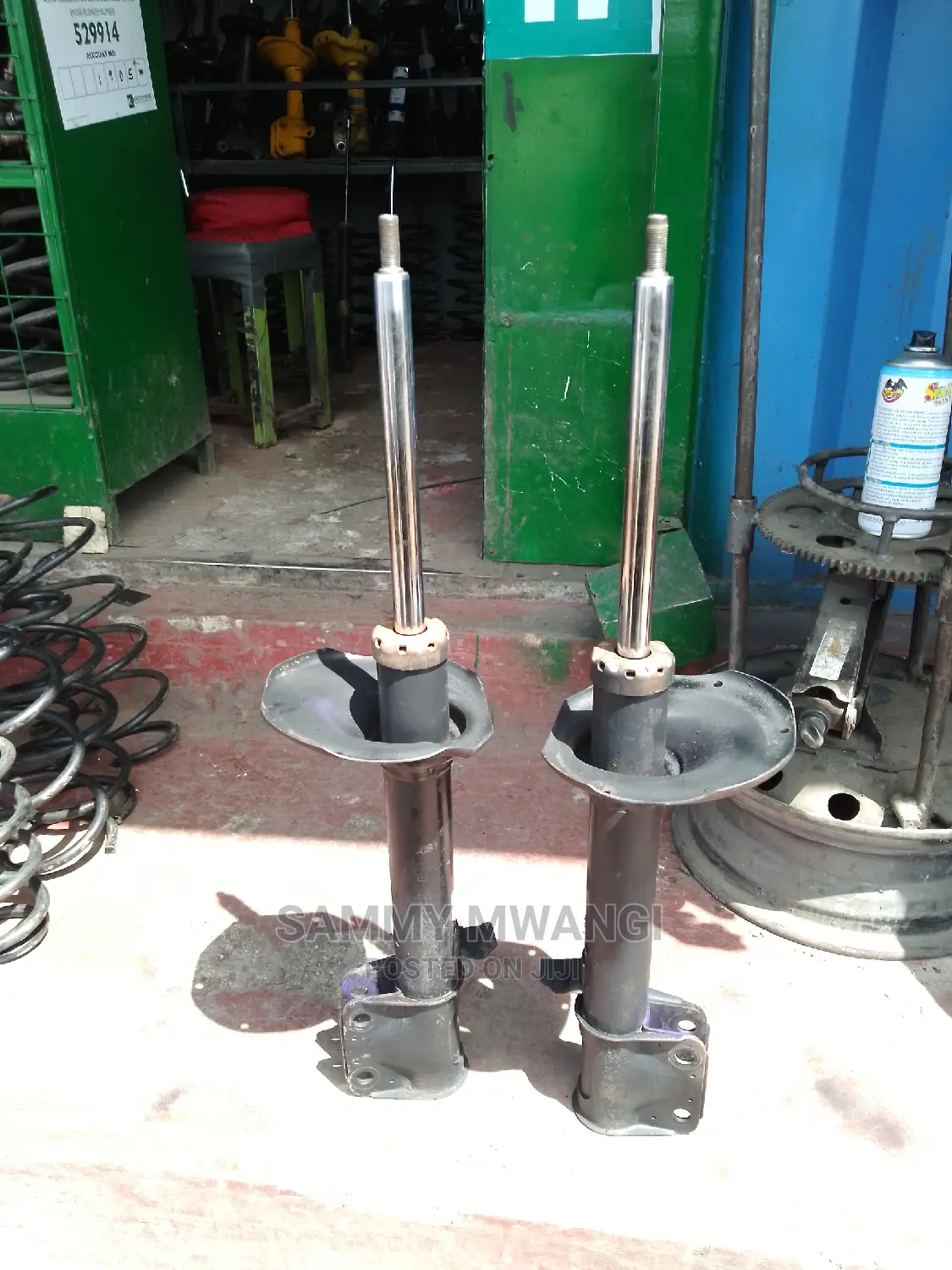 Subaru Impreza Gg2 Rear Shocks Ex Japan