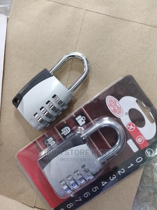 Big Combination Lock Keyless Padlock 4 Digits Password Lock - thumbnail 2