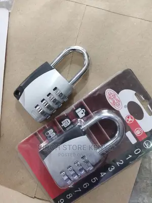 Big Combination Lock Keyless Padlock 4 Digits Password Lock