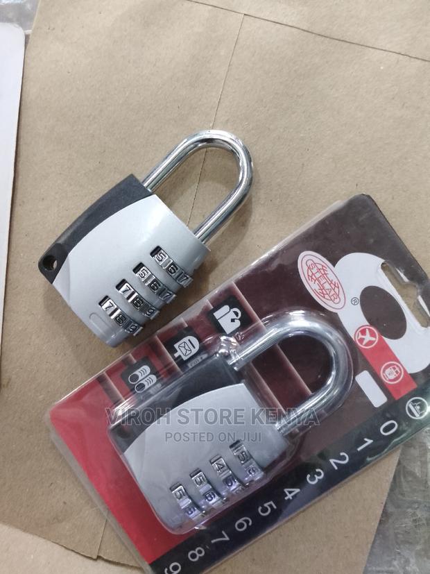 Big Combination Lock Keyless Padlock 4 Digits Password Lock - thumbnail 3