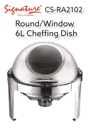 Round Roll Top Chaffing Dish