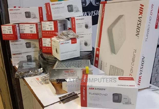 Hikvision 4 CCTV Cameras (Night Vision) 4 Channel DVR