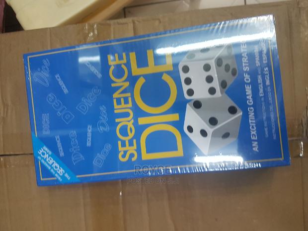 Sequence Dice Game - main view