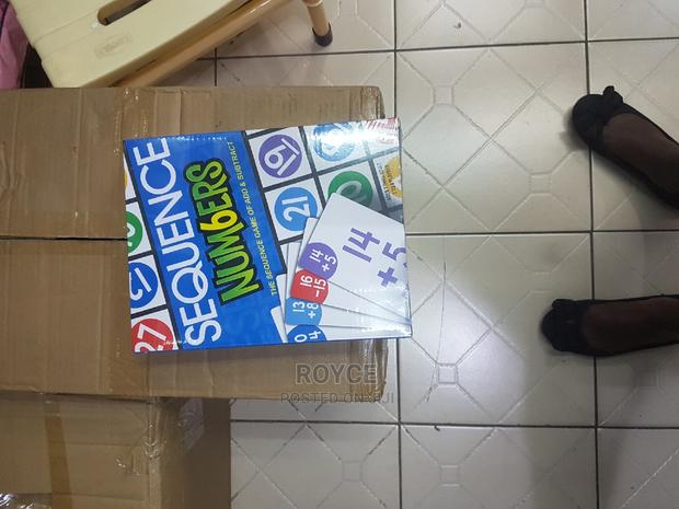 Sequence Numbers Game - main view