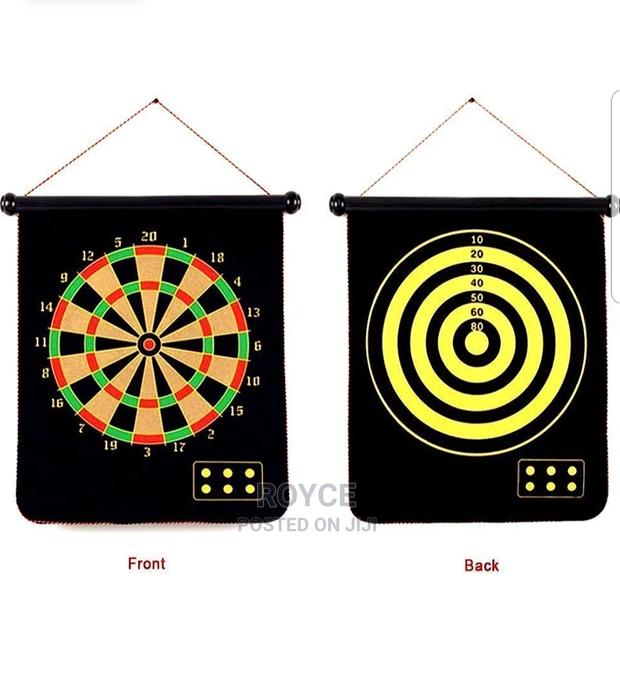 Foldable Magnetic Fabric Dartboard - main view