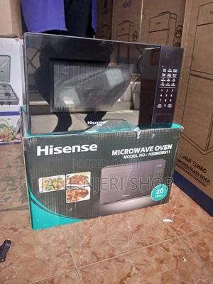 Hisense Black Digital  Microwave  New - thumbnail 2