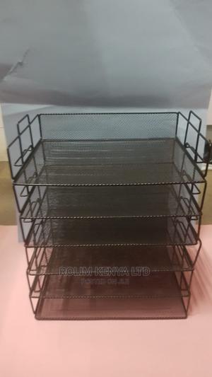 Metallic Document Tray 6 Tier Document Tray - main view