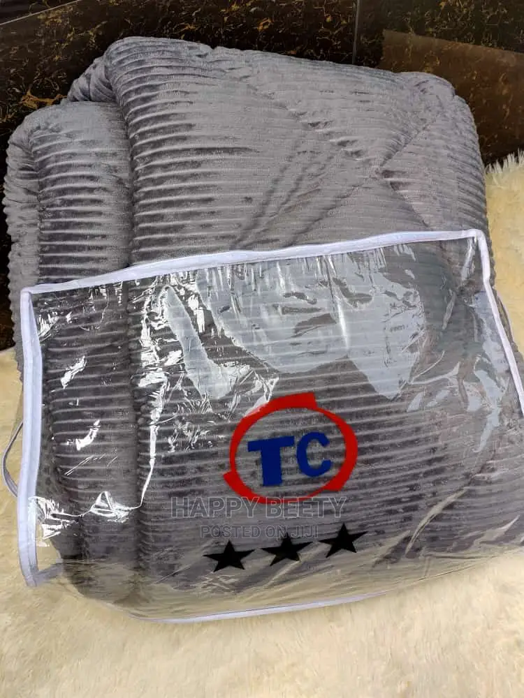 Tc Velvet Duvet Set(Duvet, Bedsheet and 2 Pillow Cases)