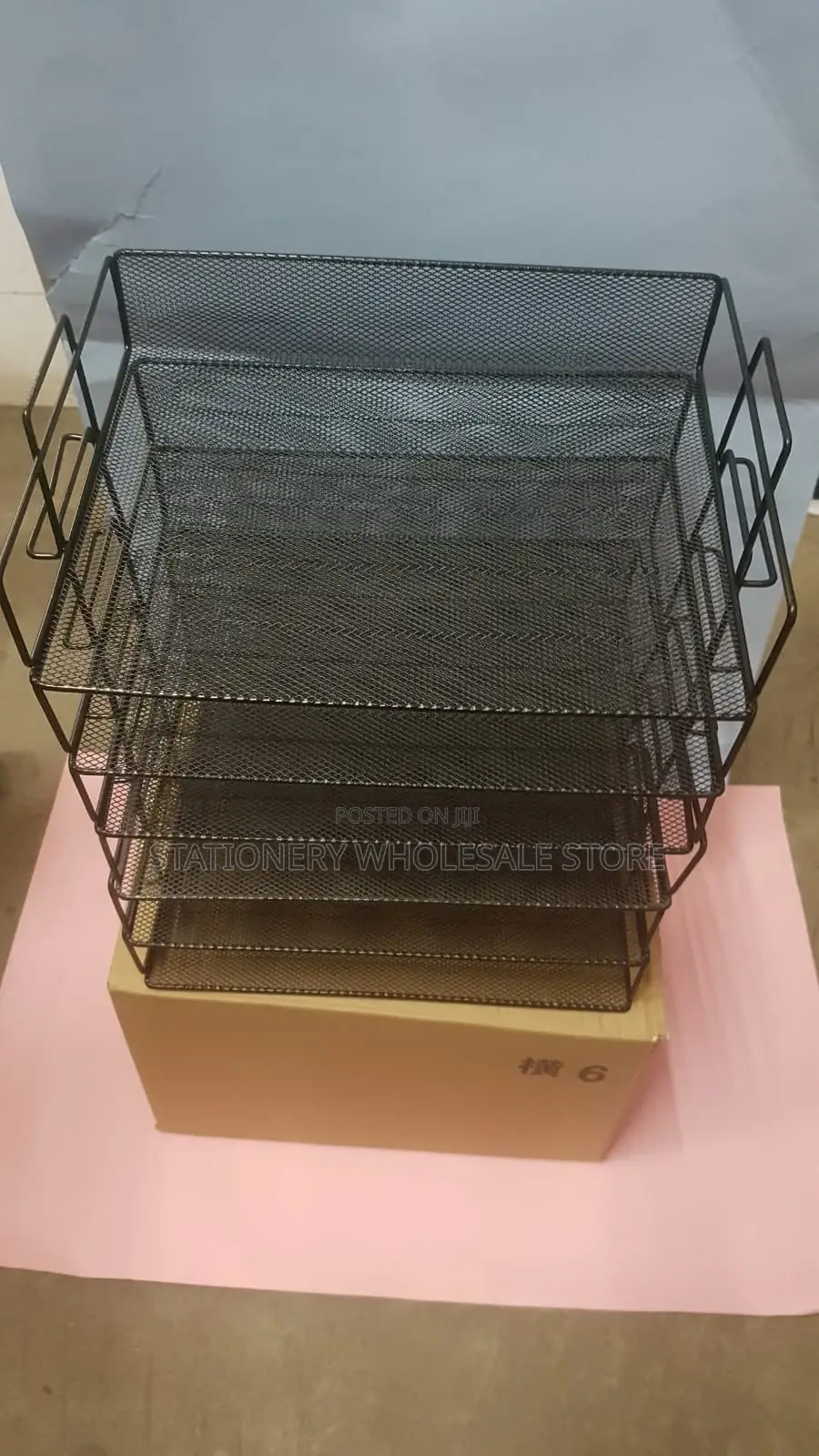 Mesh Tray 5 Tier Document Tray