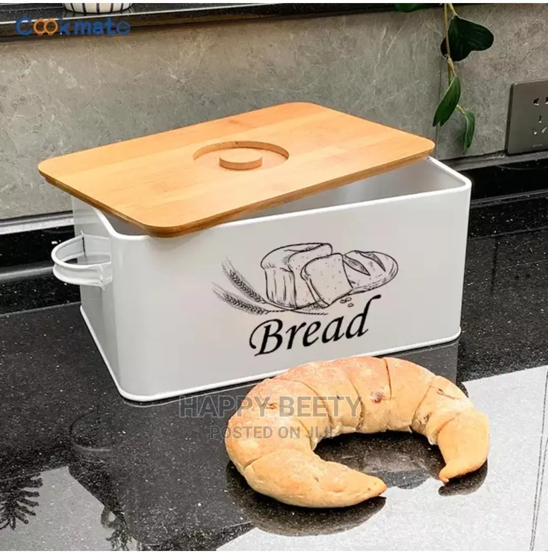 4pcs Bread Bin Set, 
1 Bread Box.
3pcs Cannister