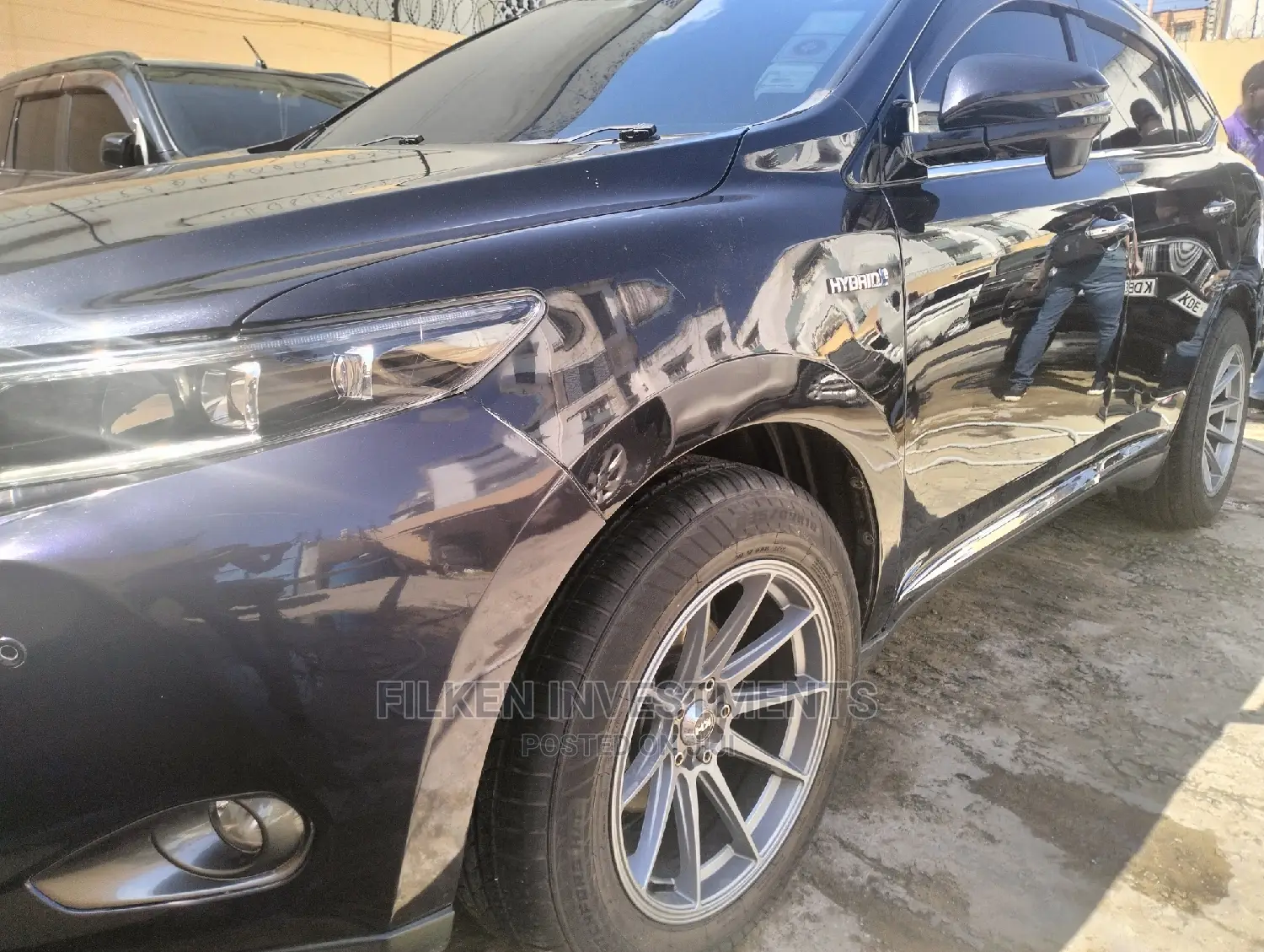 Toyota Harrier 2.5 Hybrid 4WD 2014 Blue