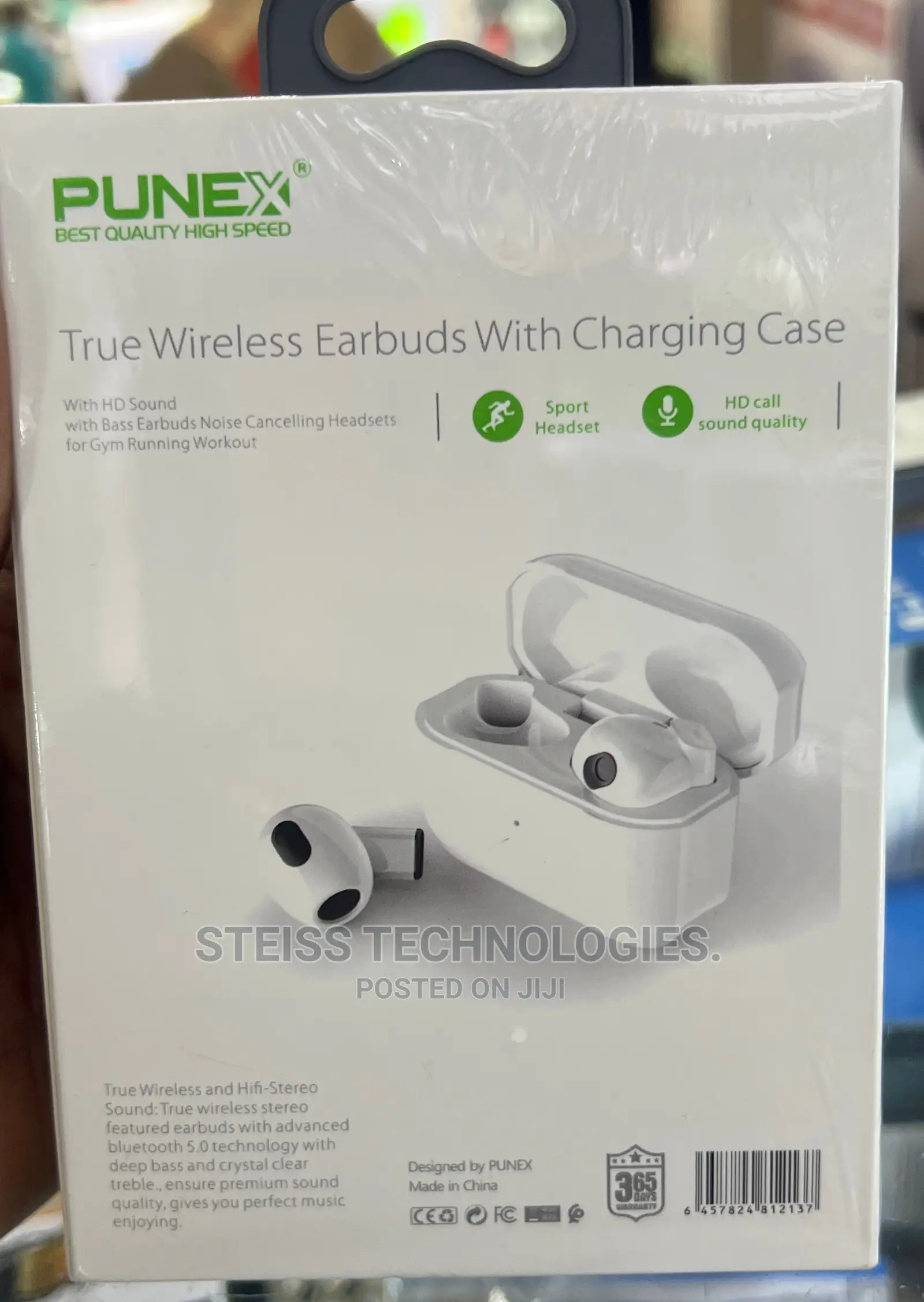 Punex-Wireless Earbuds.