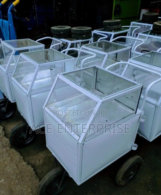 Eggs and Smokies Trolley - main view