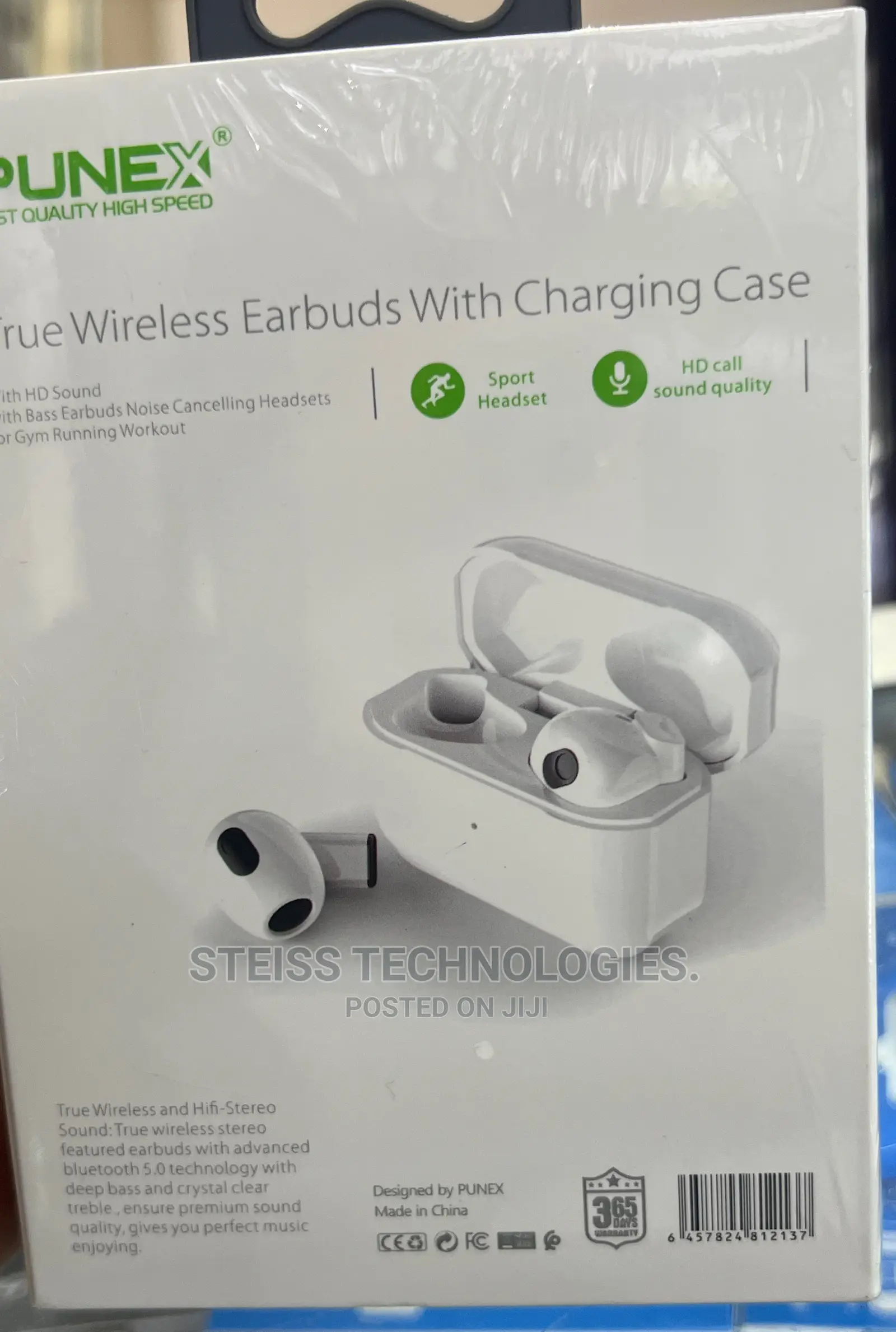 Punex-Wireless Earbuds.