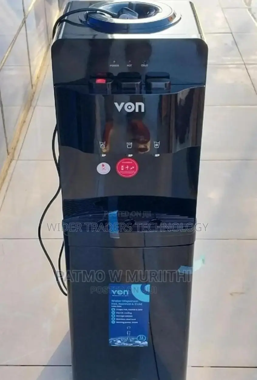 Von Water Dispenser 3 Tap Hot Cold Normal Electric