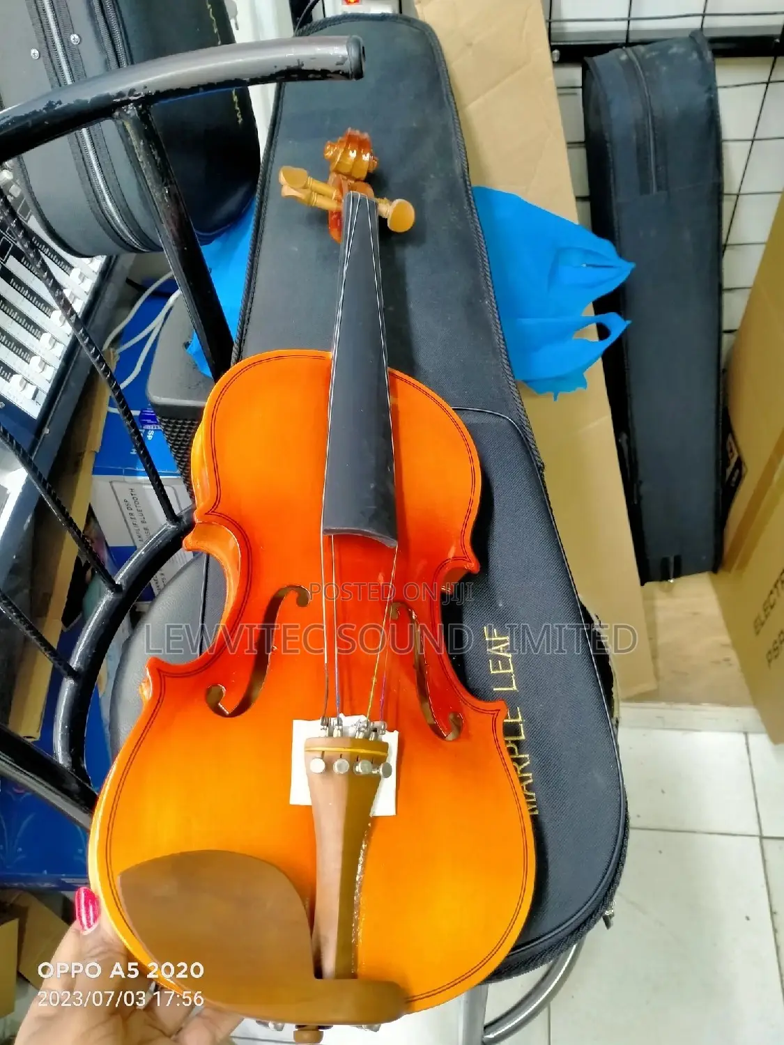 New Maple Violin Full Size