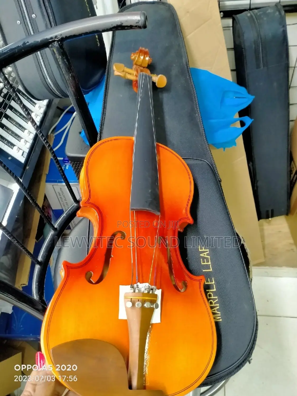 New Maple Violin Full Size