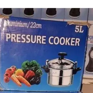 2 Handle Pressure Cooker 5 Litres Non Explosive