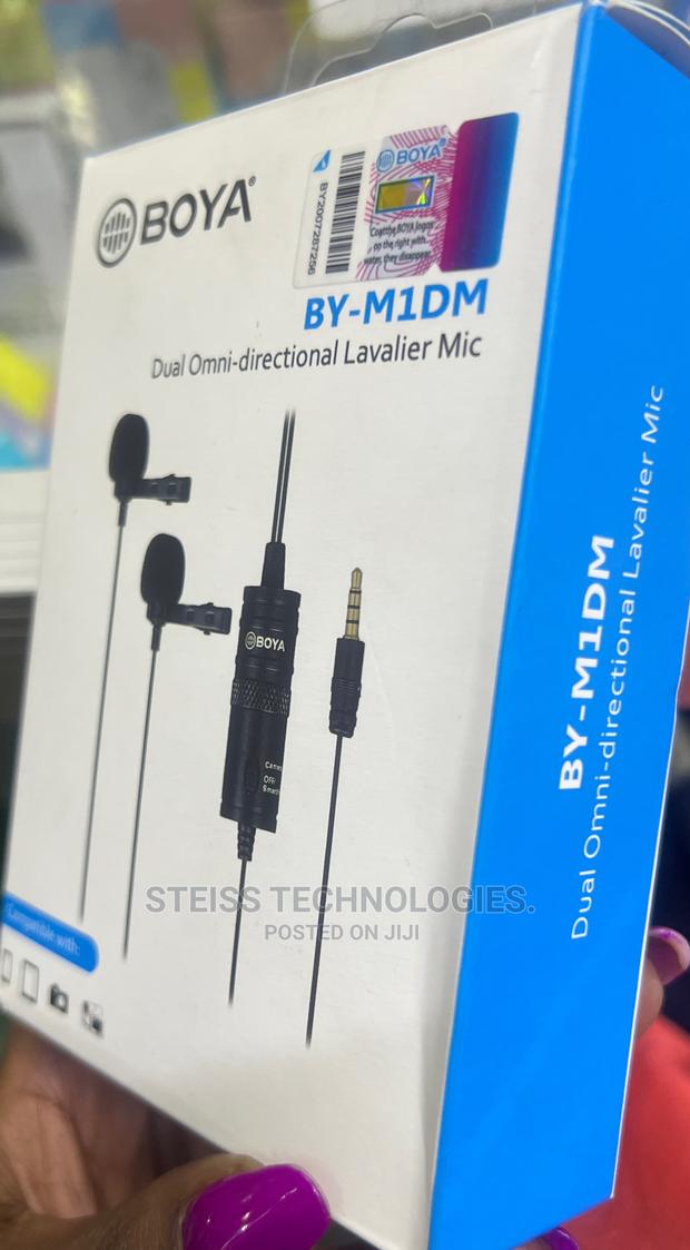 Boya (By-M1dm)Double Wireless Mic. - thumbnail 3