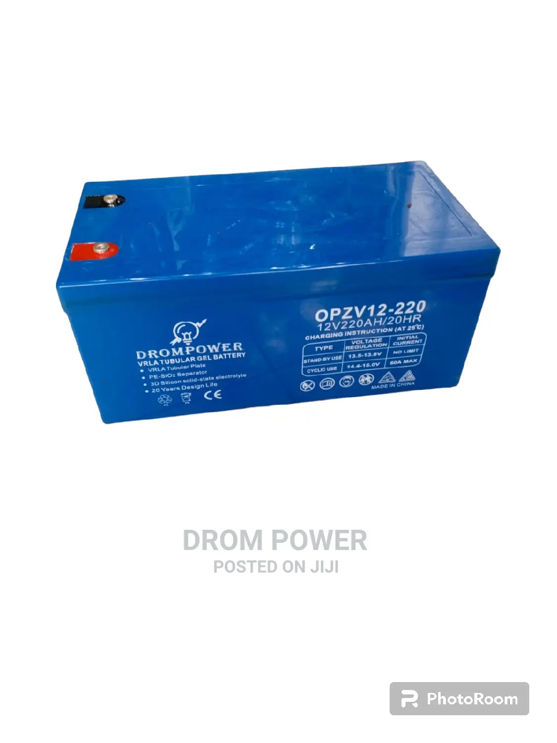 Tubular 12v 220ah Battery