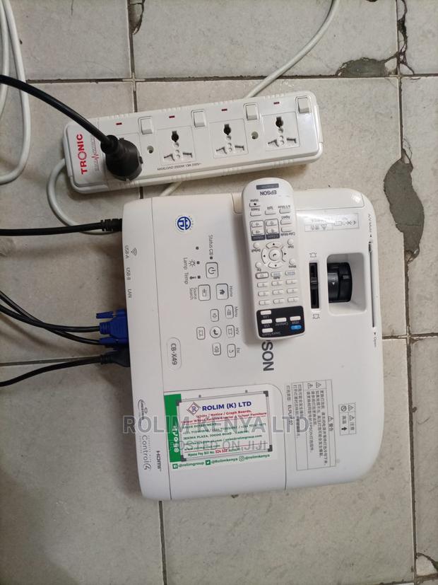 Brand New Projector For Hire Epson Eb X49 - main view