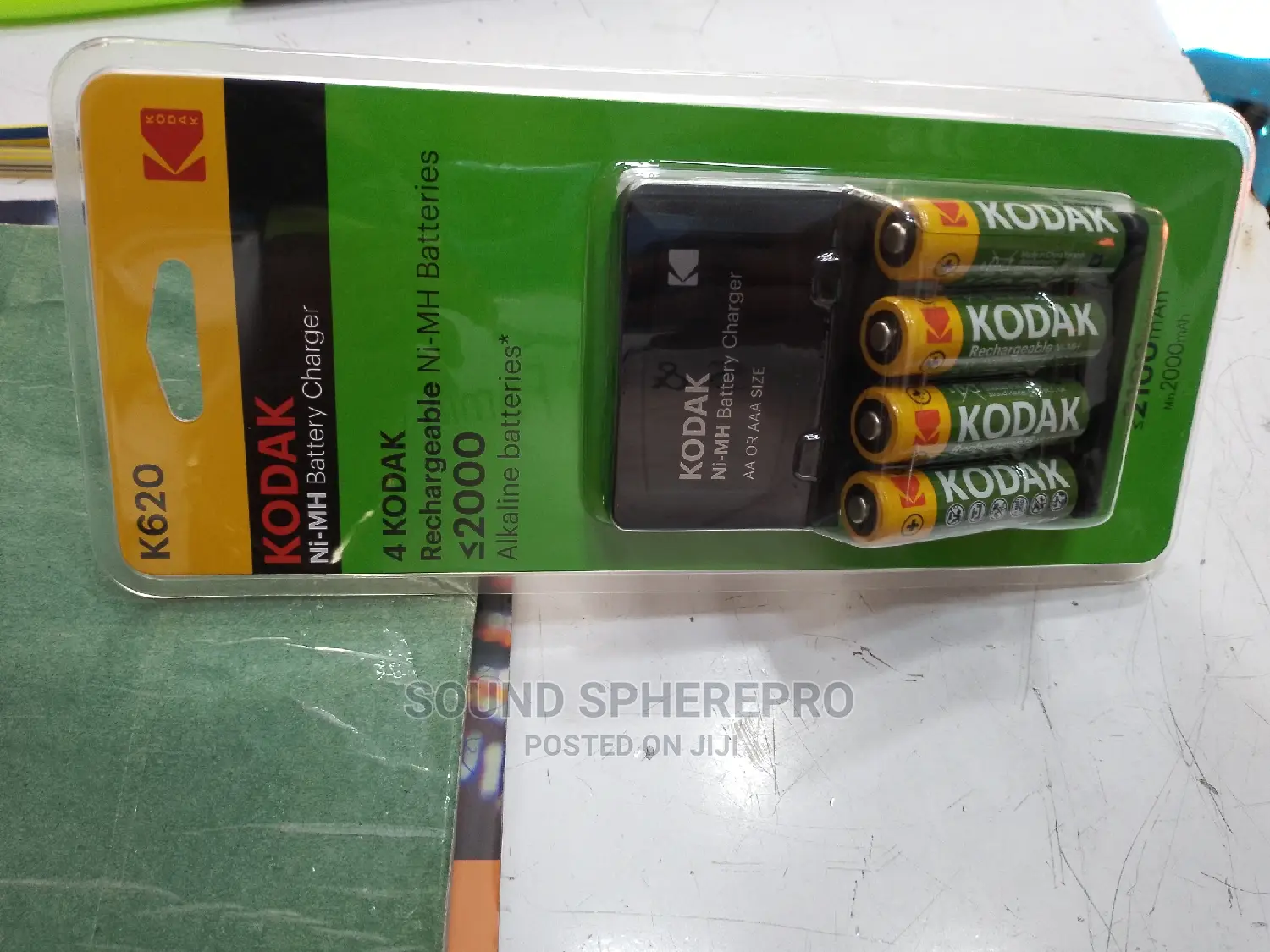 Kodak AA Batteries+Charger