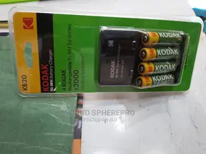 Kodak AA Batteries+Charger