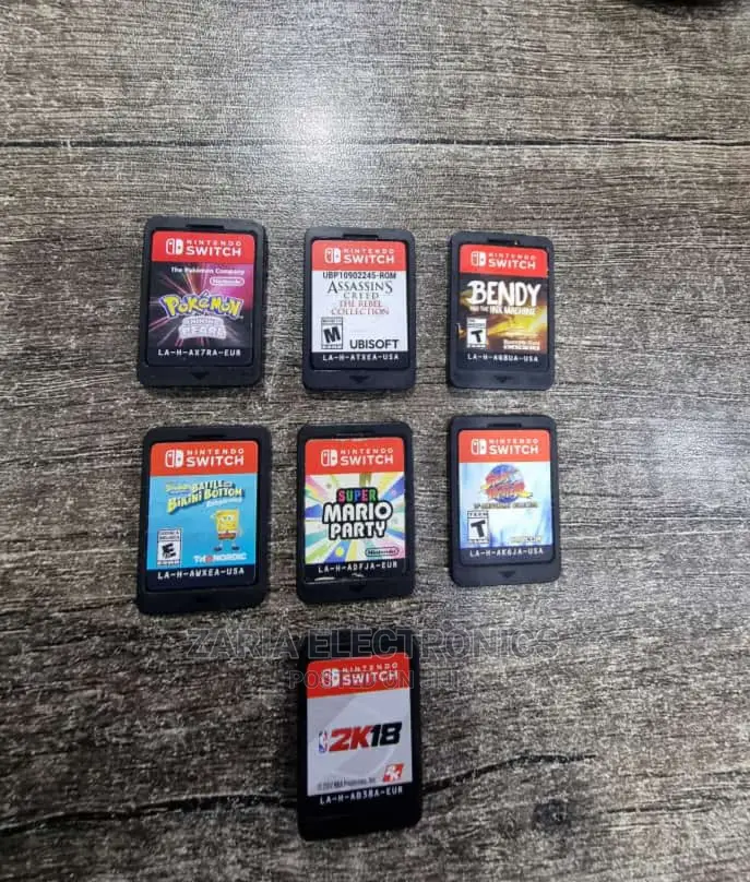 Nintedo Switch Super Mario Pre-Owned Games